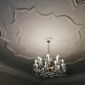 Decorative ceiling with chandelier, © Fam. Obernberger
