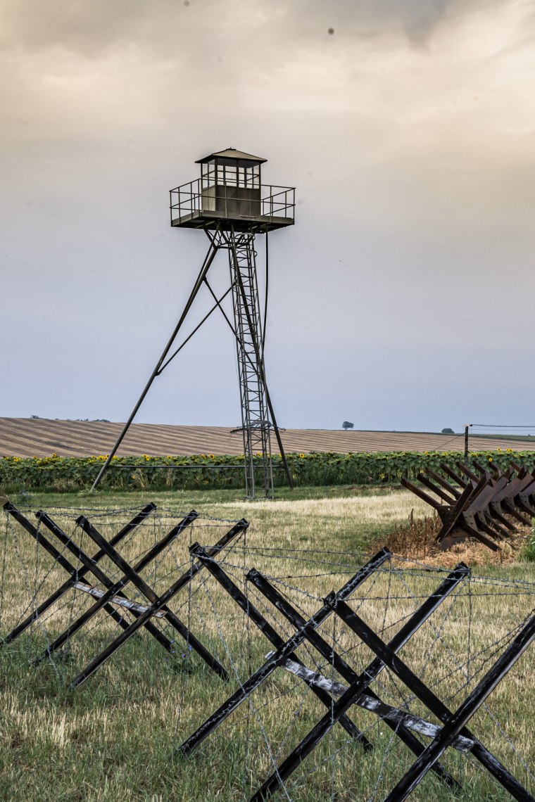 Tanková bariéra v Šatově, © Robert Herbst