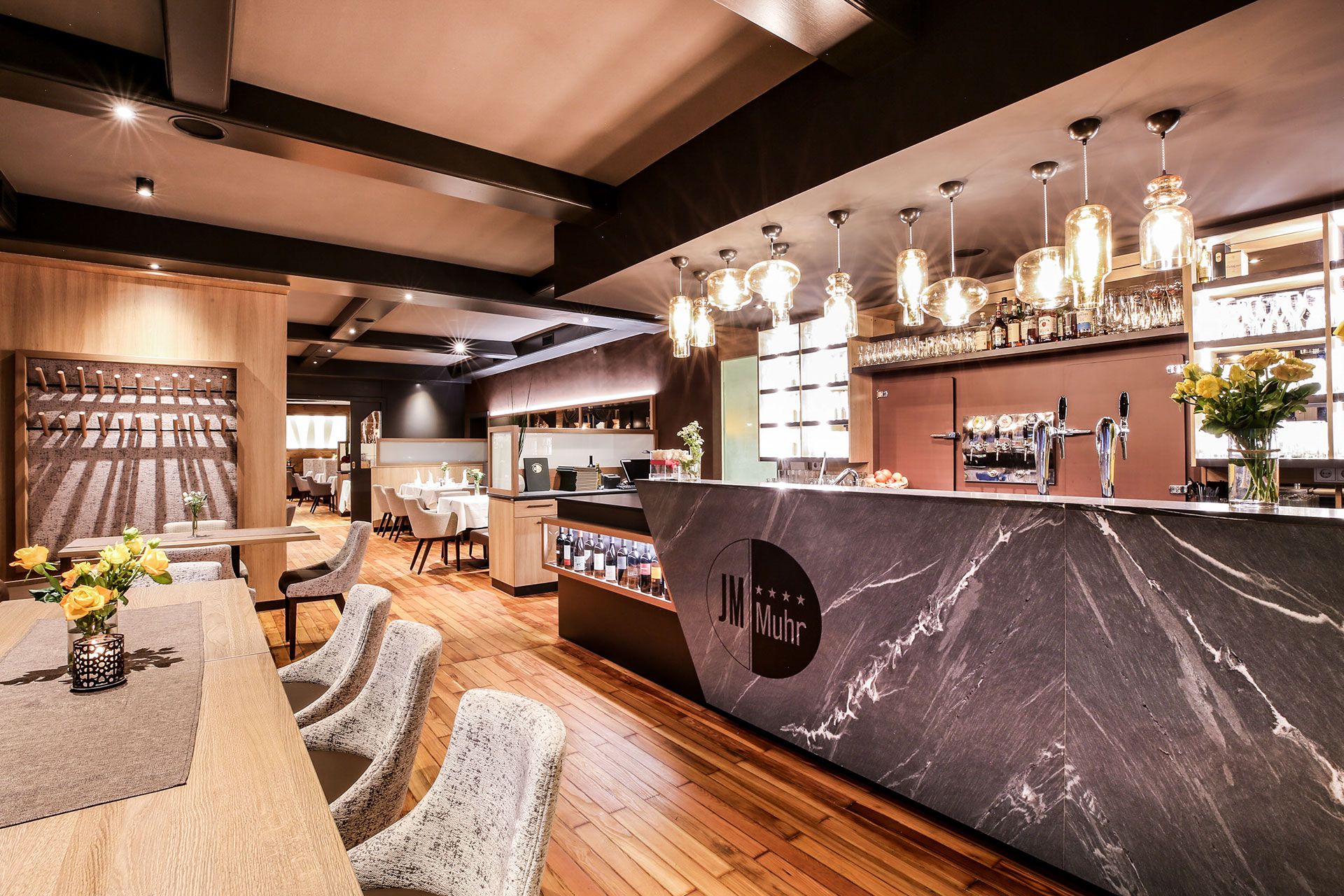 Bar v restauraci 