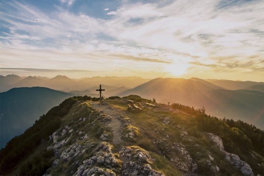 Nekonečná svoboda na vrcholu Hochkaru, © Robert Herbst