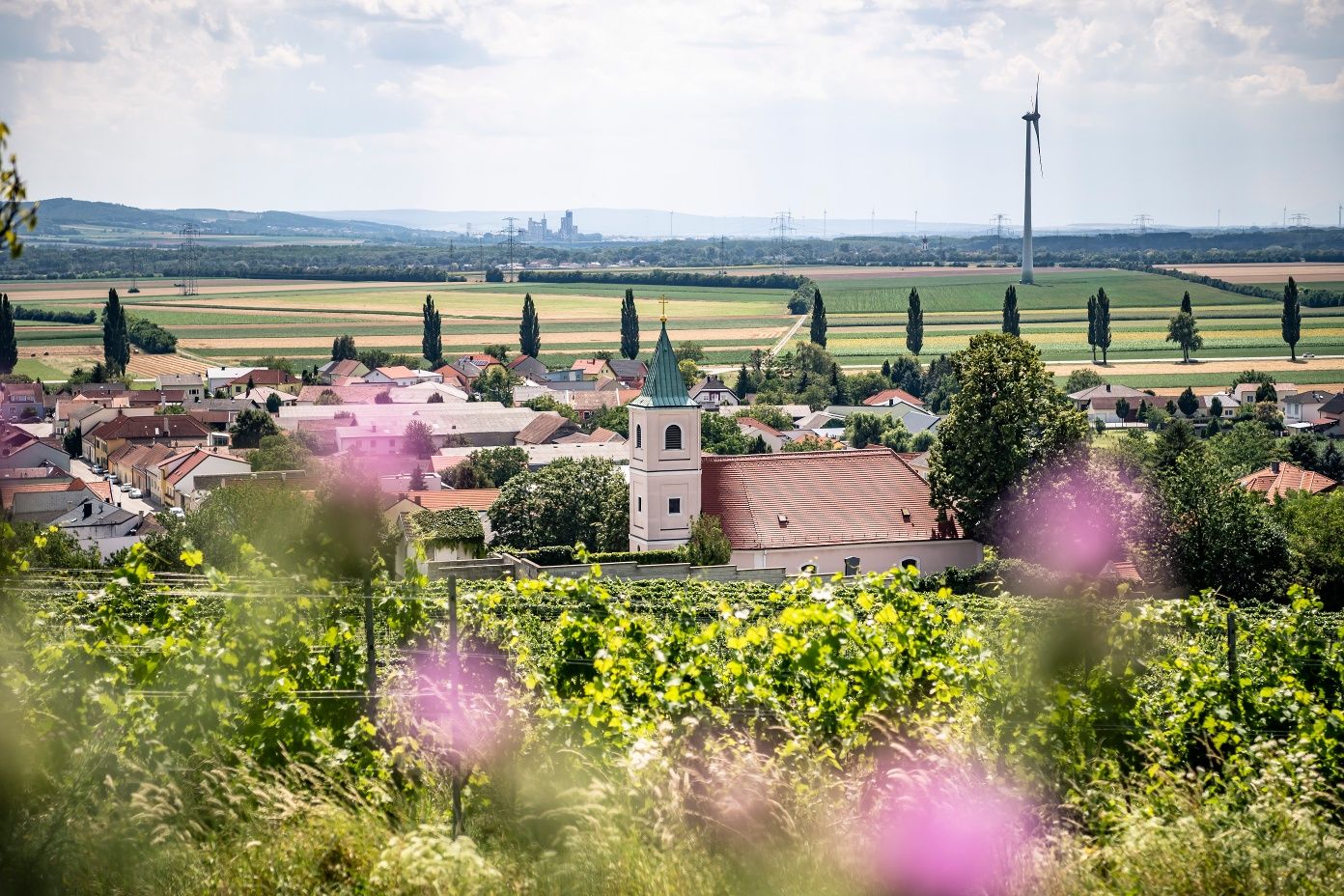 Pohled na Stixneusiedl