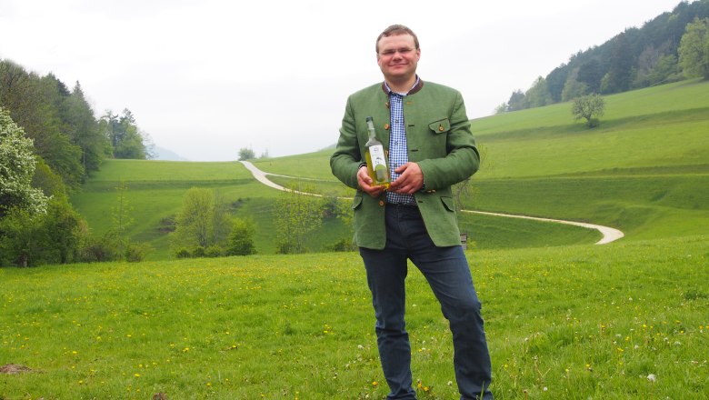 Speckbirnen Cider from Tavern Steurer, © Mostheurigen Steurer