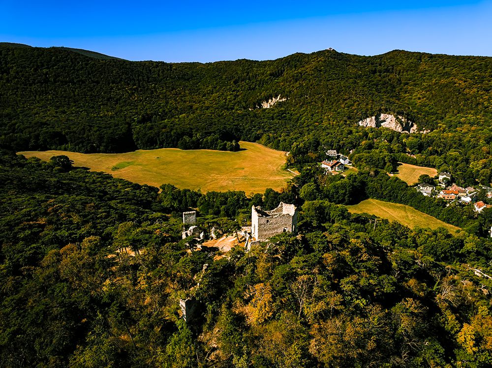 Zřícenina hradu Mödling 