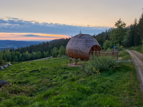 Nebelstein Erlebnis-Wanderweg, Station Grenzblick, &copy; Gemeinde Moorbad Harbach, Reinhard Podolsky