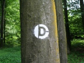 Spr&uuml;hmarkierung, &copy; Region Dunkelsteinerwald
