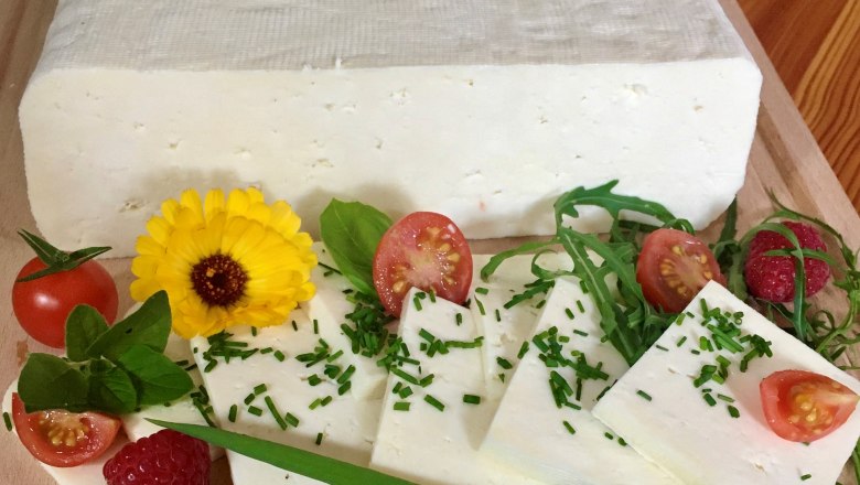 Sheep's cheese from the Kölbel organic sheep farm, © Kölbel