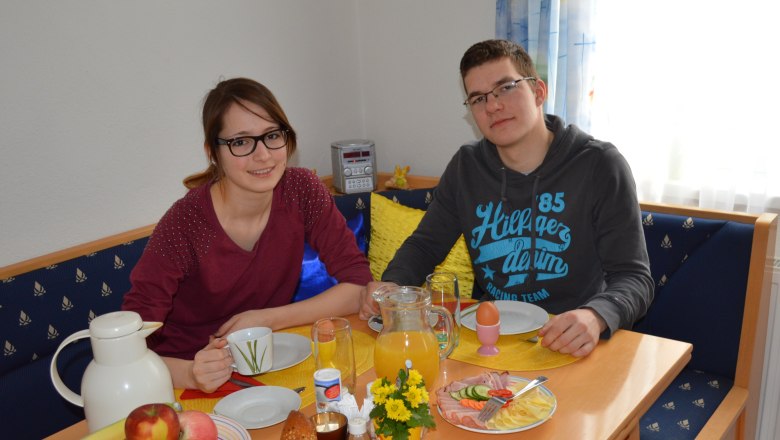Frühstück, © Monika Schließelberger