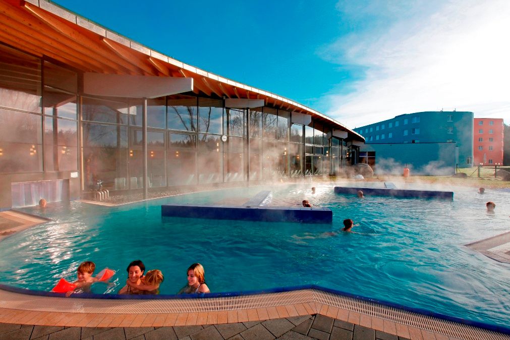 Solanka relaxační laguna Solanka skalní svět
