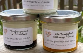 Organic cream yogurt, © Familie Winkler