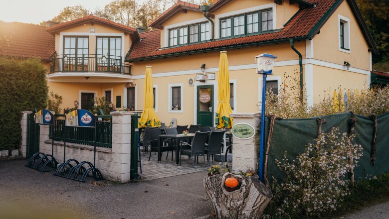 Located directly on the Danube cycle path, © Niederösterreich Werbung/Daniela Führer