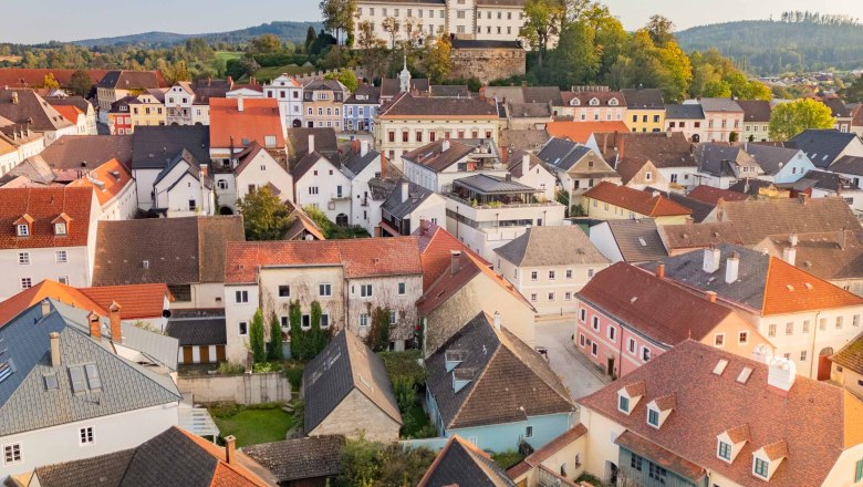 Weitra Castle with old town, &copy; Benjamin Wald