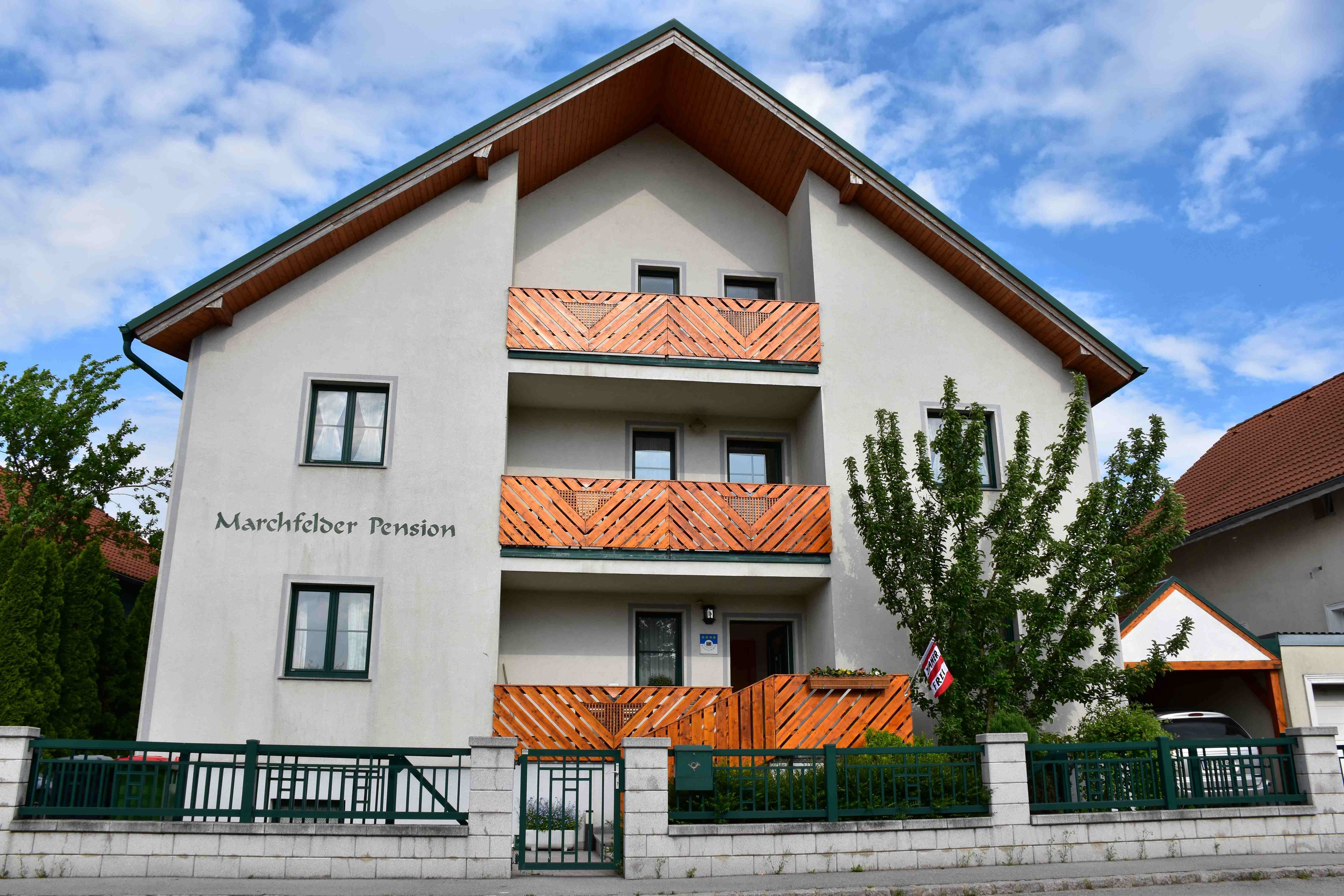Pension Marchfelder, Orth/Donau, pohled zvenčí