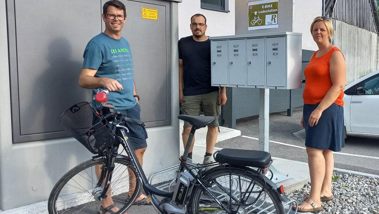 Rastenfeld e-bike charging stations, &copy; Marktgemeinde Rastenfeld