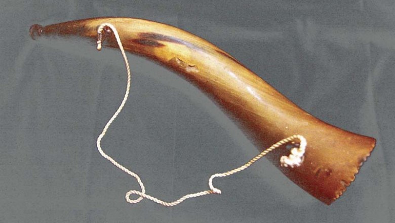Wine guardian horn, © mk