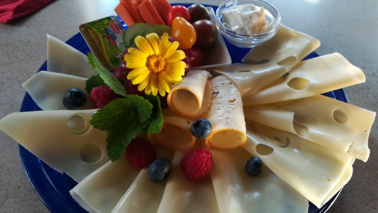 Cheese platter, © Gästehaus Daurer