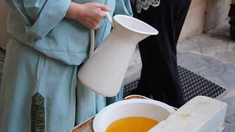 Knights' dinner at Rosenburg Castle, © Schlossschenke