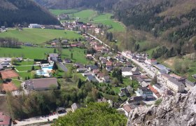 View of the Charterhouse from the Kirchstein, &copy; Marktgemeinde Gaming