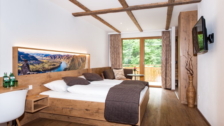 Zimmer im Kalmuckdesign, © Martina Siebenhandl