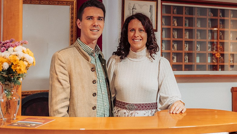 The hosts - Konstantin and Marlies Hübner, © Payerbacherhof - Christopher Tarkus