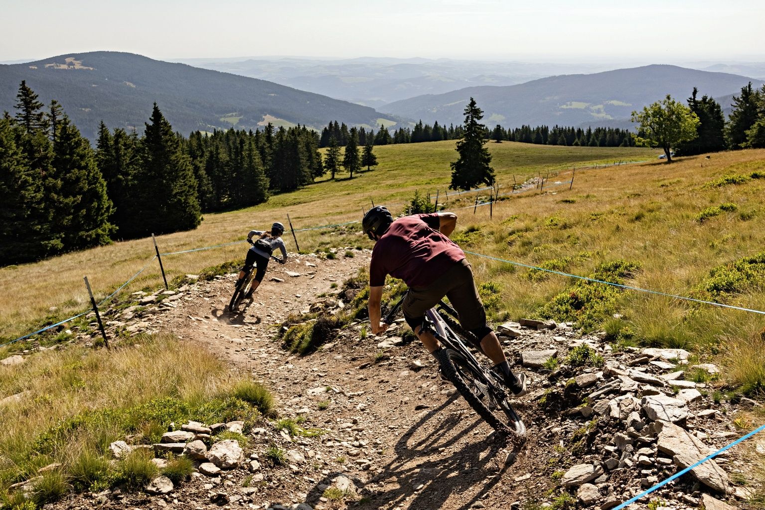 Cyklistika s výhledem na stezkách Wexl Trails