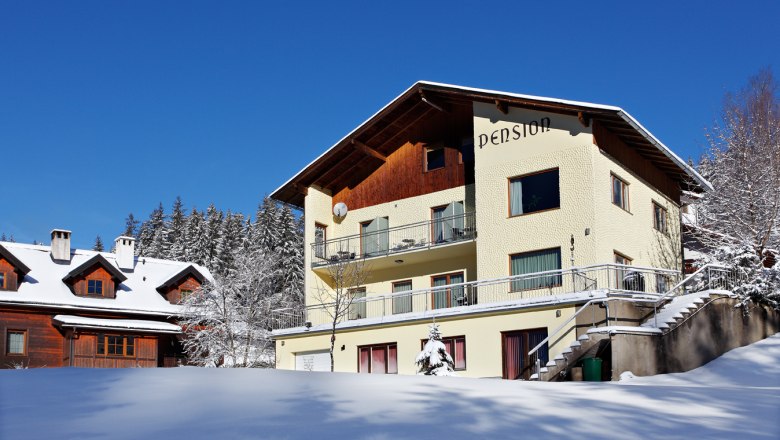 Pension Klug in winter, © Dorfresort Mitterbach