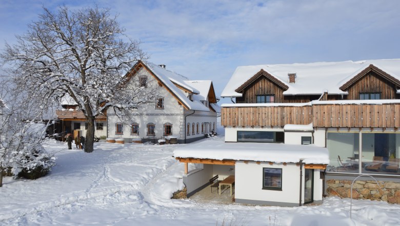 Ebenbauer organic farm in winter, © Gottfried & Rosina Wagner