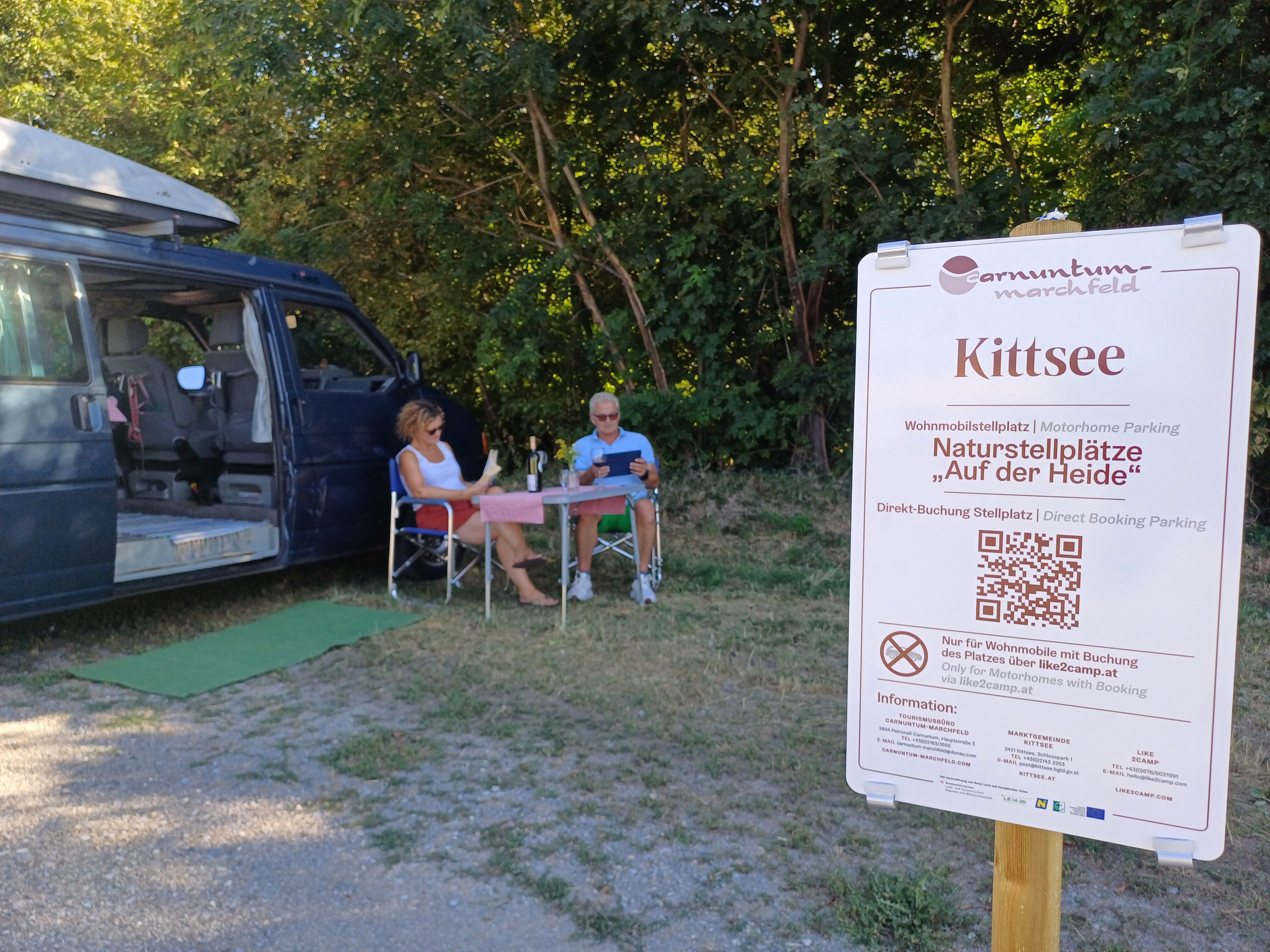 Mobilní dům s lidmi 