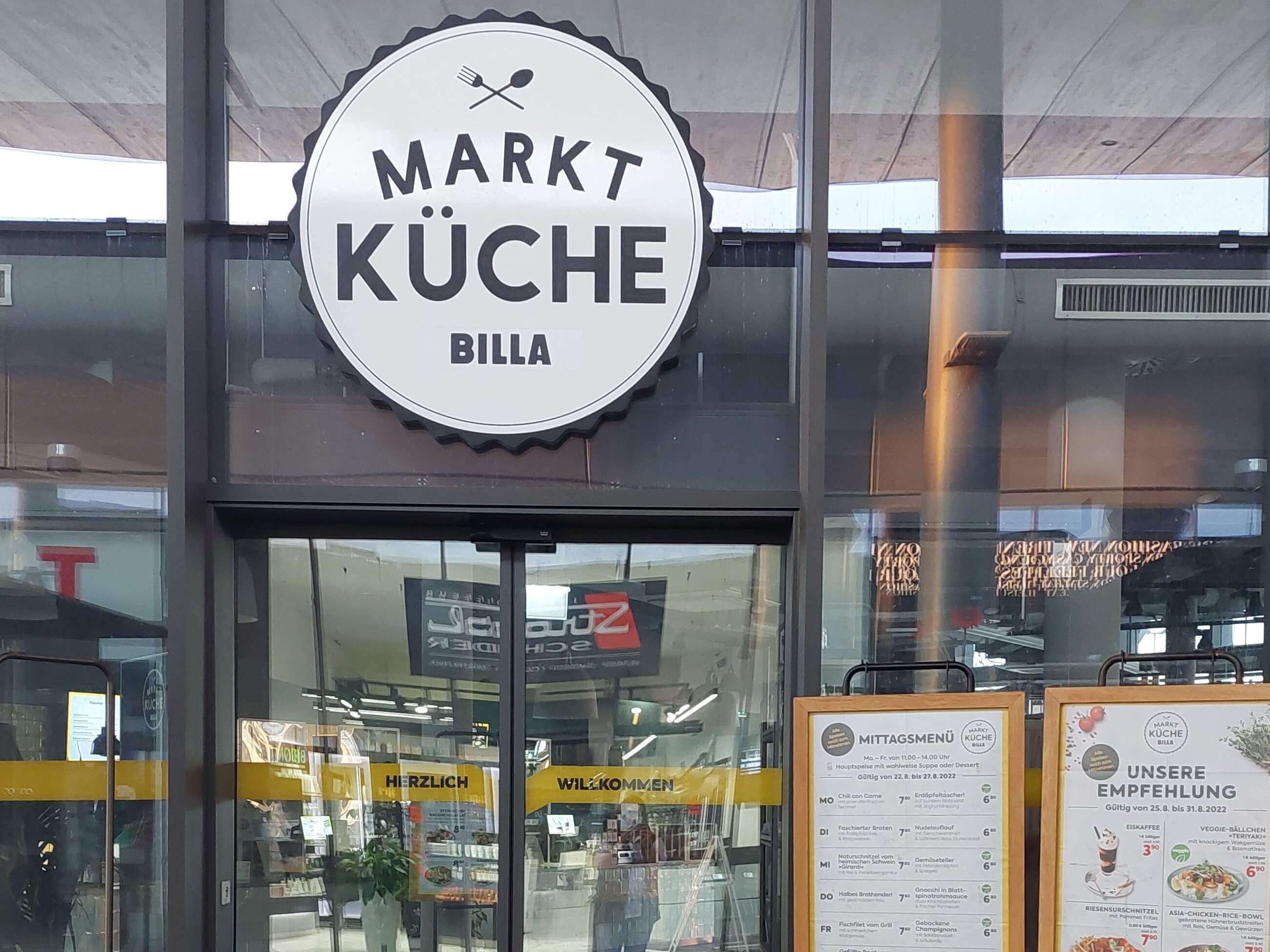 Kuchyně na trhu Billa