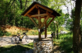 Wine fountain in Großwetzdorf, © Weinstraße Weinviertel