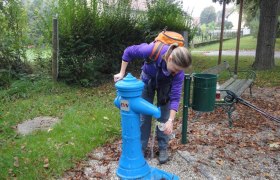 Drinking fountain, © Weinviertel Tourismus