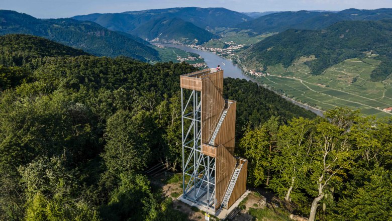 Drohnenaufnahme von der Seekopf-Warte, &copy; Robert Herbst