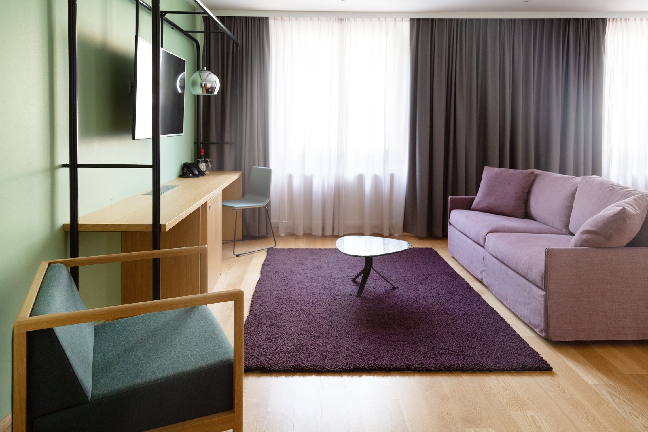 Obývací prostor apartmá Junior