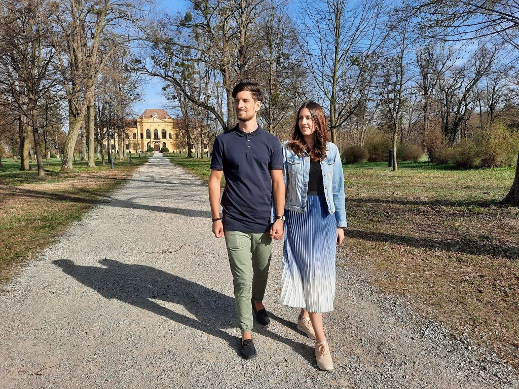 Procházka po Eckartsau, zámecký park Eckartsau