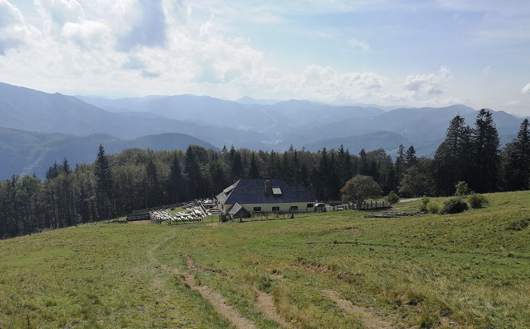 Pohled z Klosteralmu