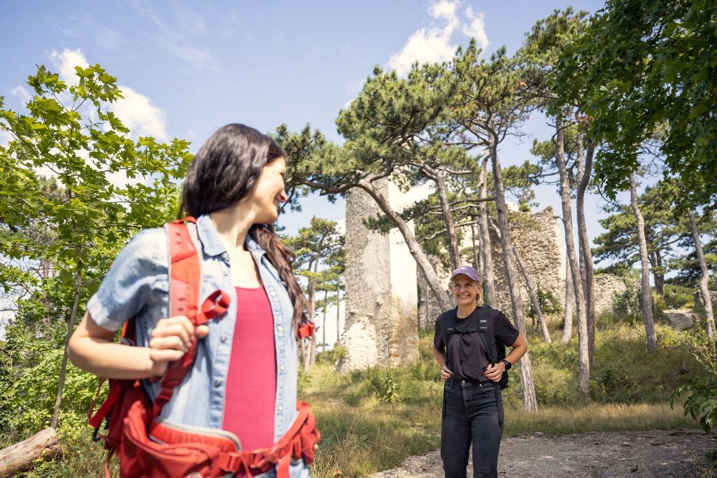 Pěší turistika ve Vídeňském lese
