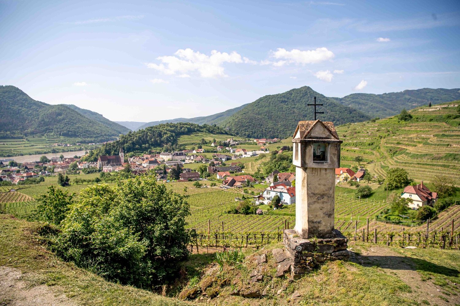 Marterl u Červené brány ve Špici
