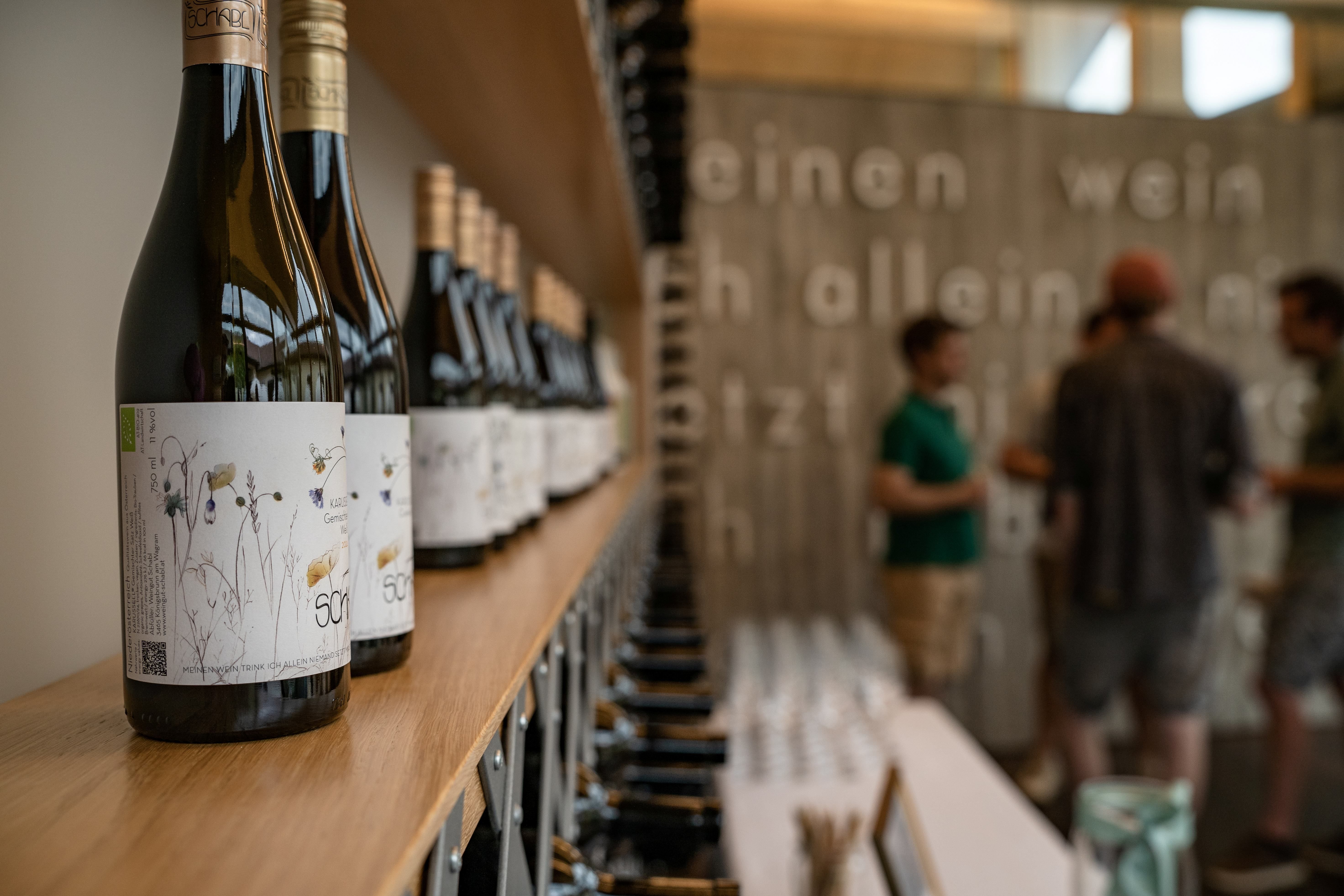 Degustační místnost Weingut Schabl