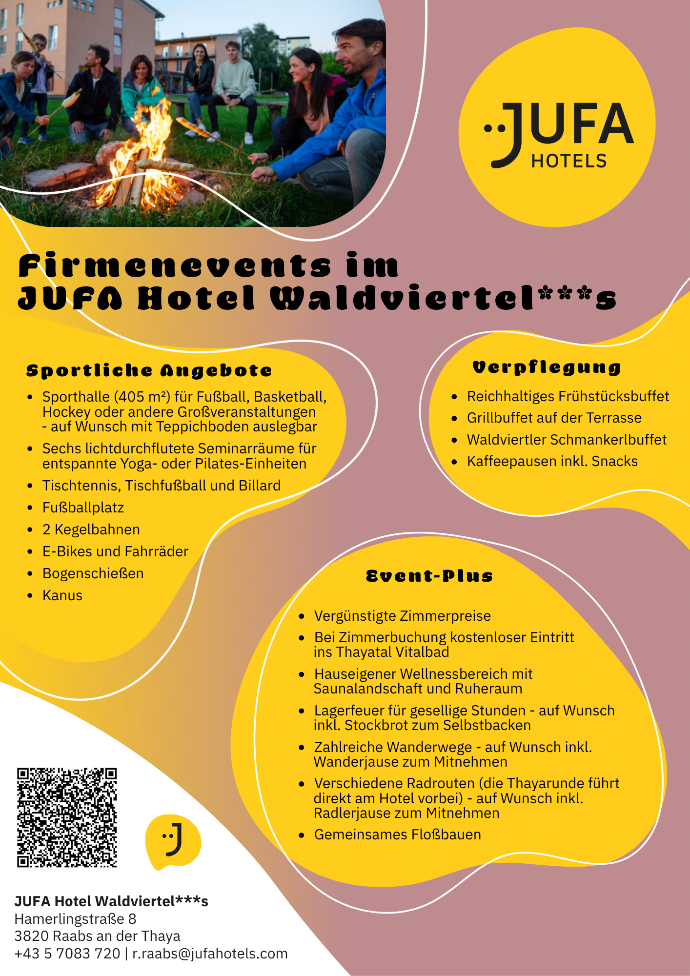 Firemní akce JUFA Waldviertel