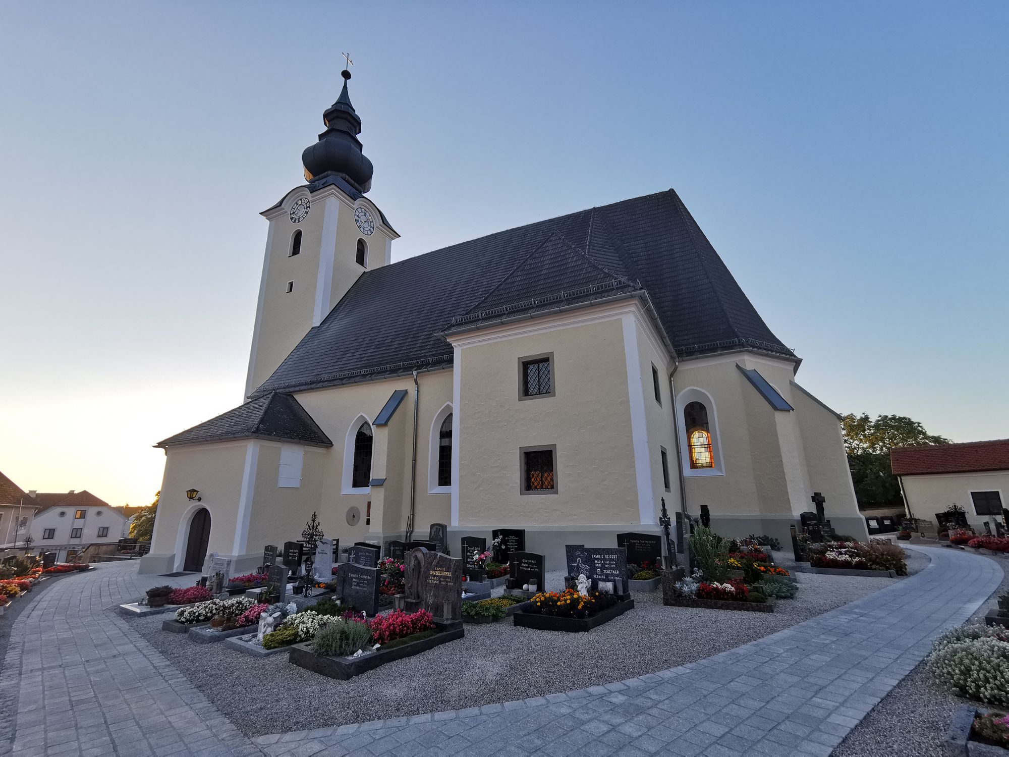 Farní kostel sv. Štěpána v Biberbachu