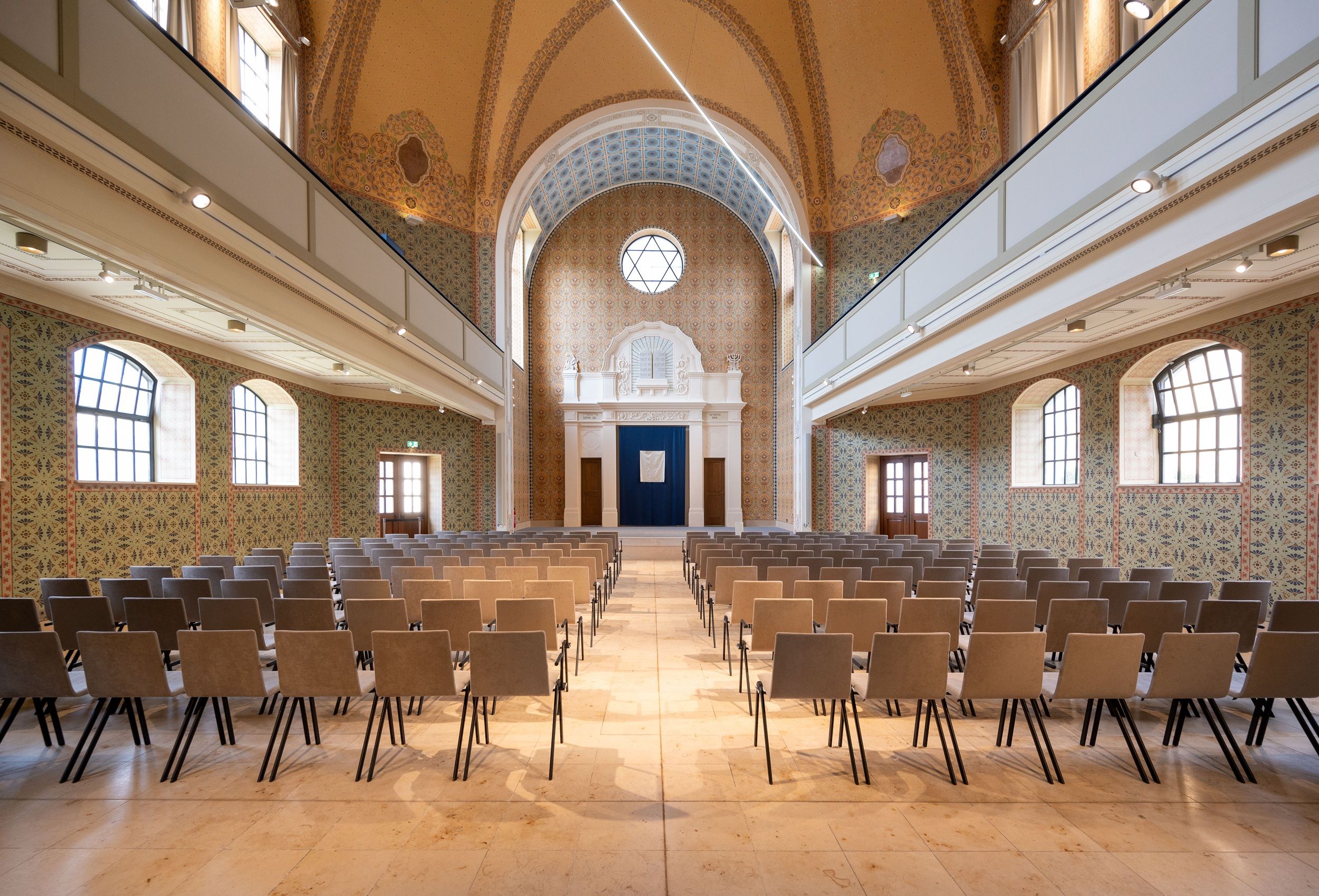 Bývalá synagoga St. Pölten, hlavní místnost