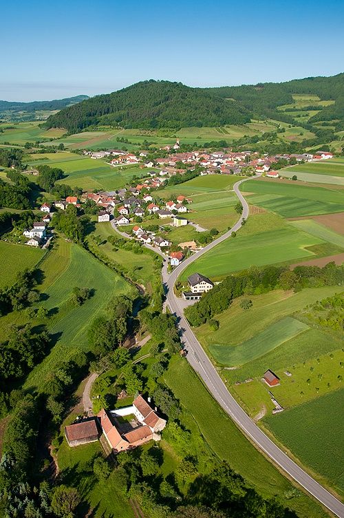 Výhled na Trandorf a Großer Berg