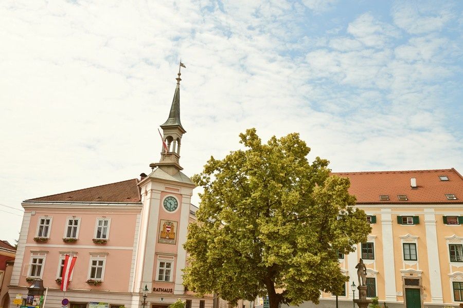 Hlavní náměstí Ybbs an der Donau