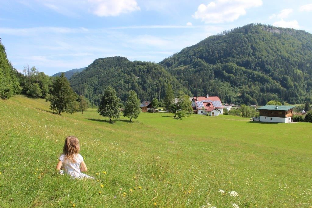 Krajina v okolí rekreačního statku Kirchau