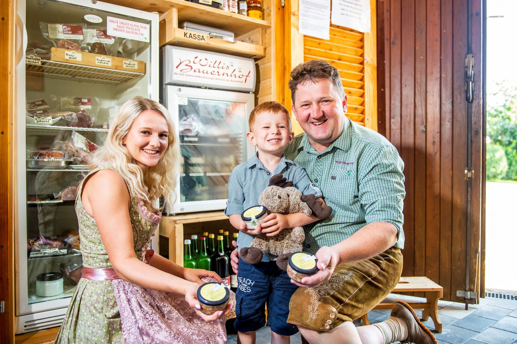 Rodina Wilhelmů představuje své výrobky