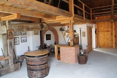 Stodola u rekreačního domu Dörrmühle