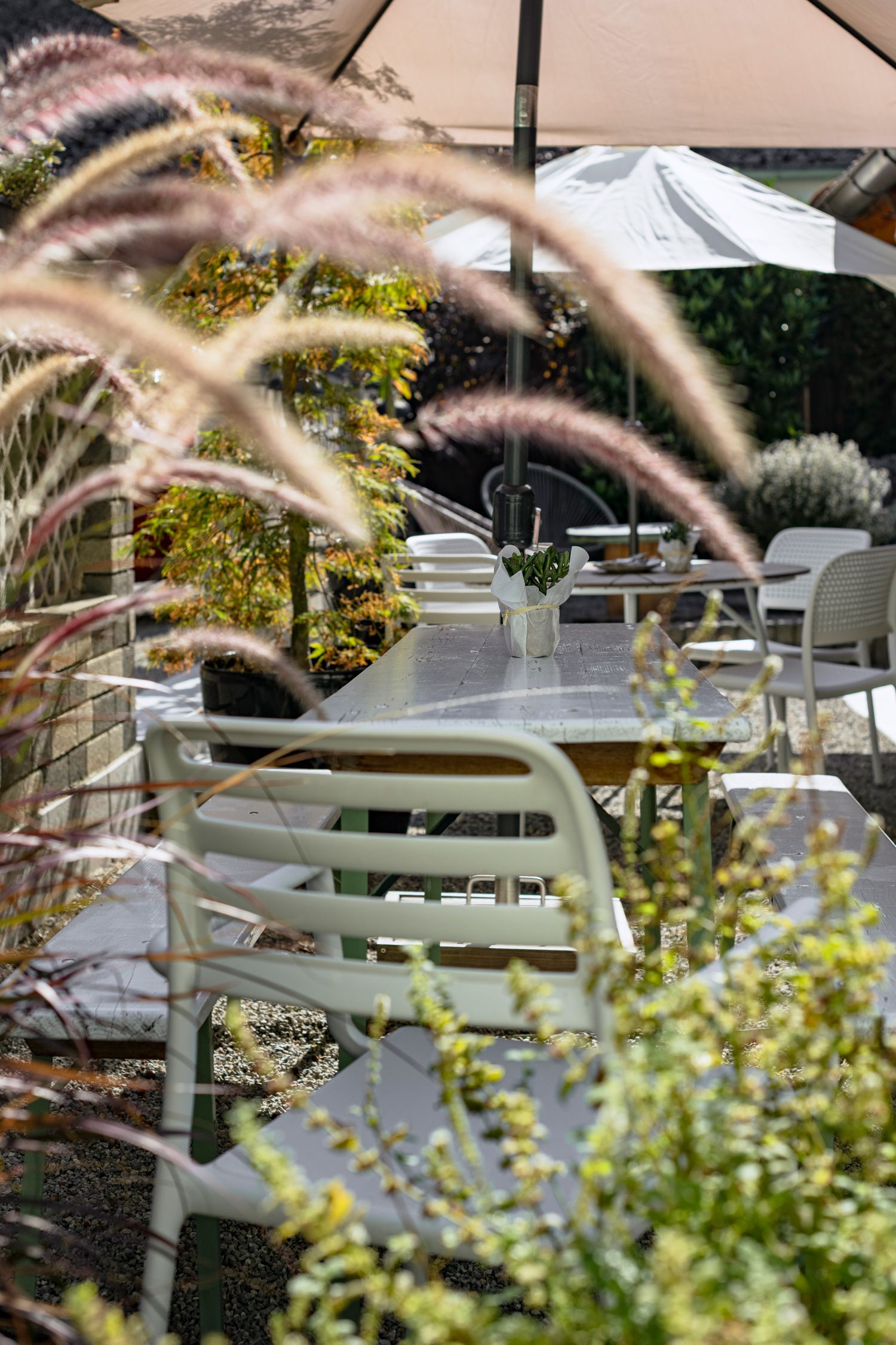 Gasthof zum Heidentor, zahrada