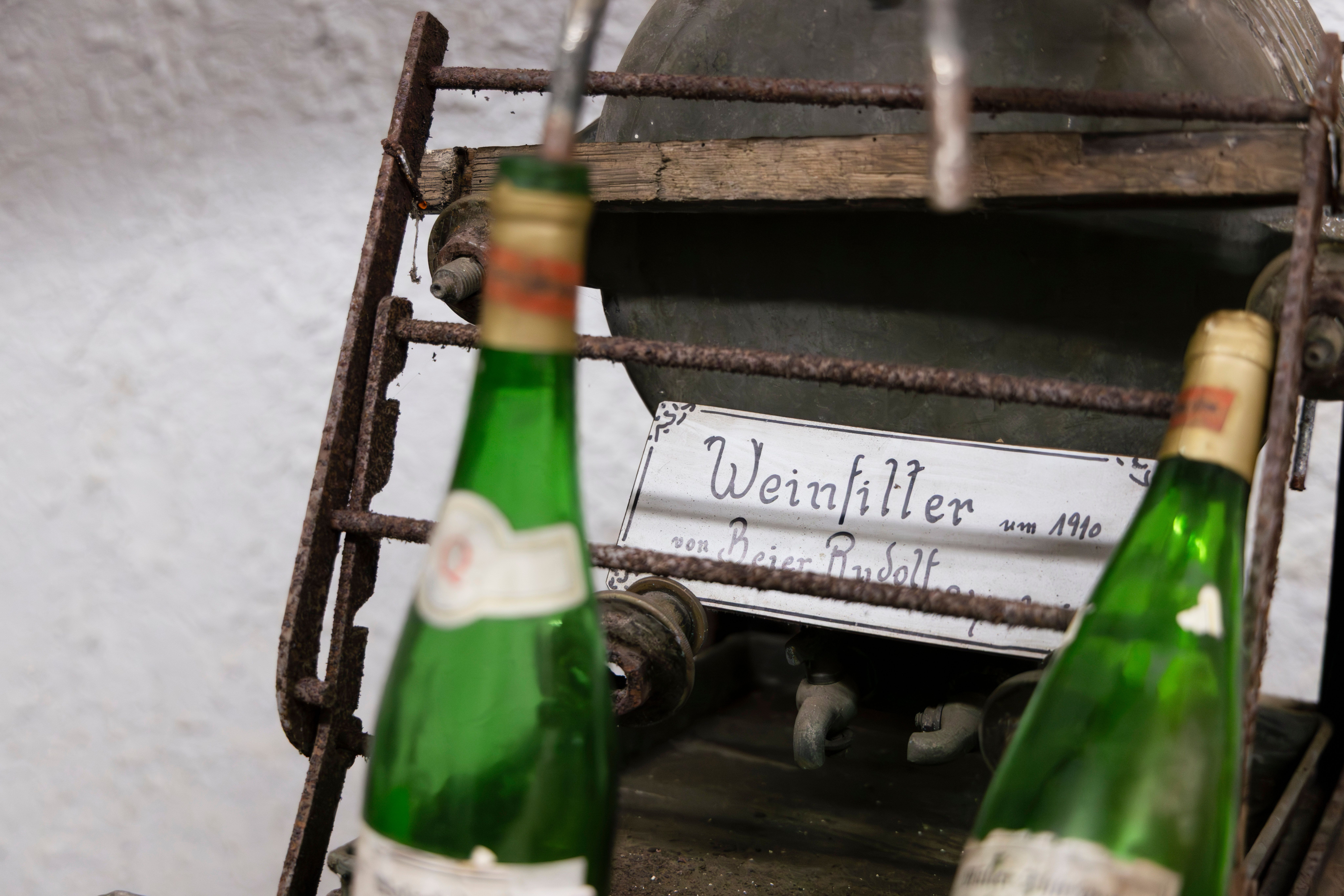 Filtr na víno z roku 1910