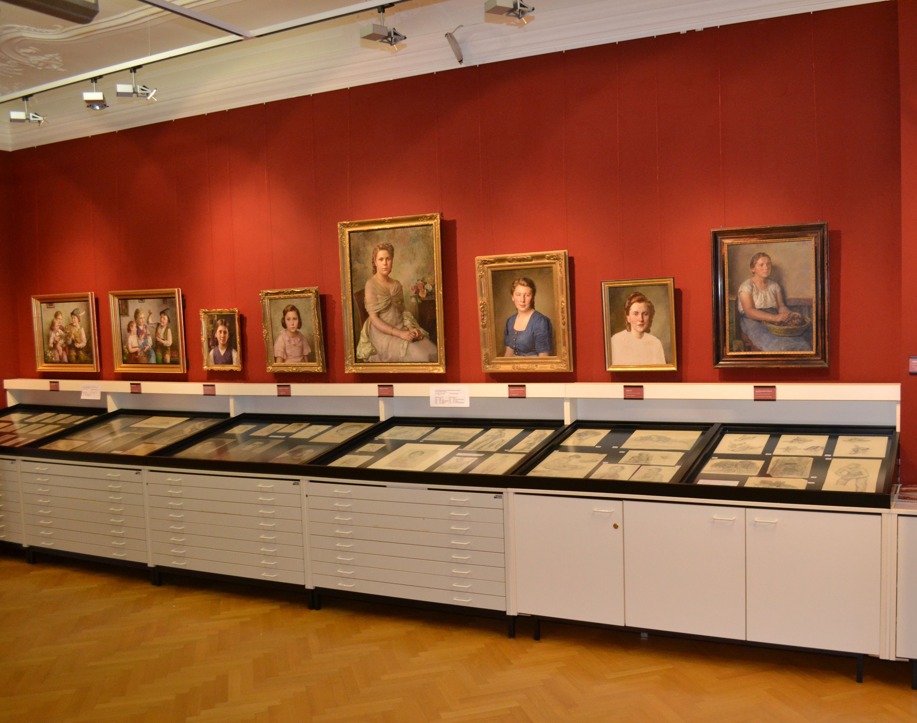 Obrazy v Galerii Edmunda Adlera Mannersdorf/Leithagebi