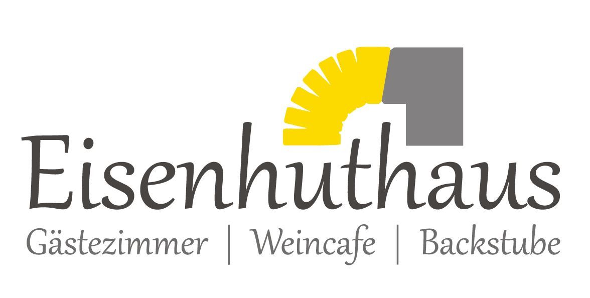 Logo Eisenhuthausu ve žlutém a šedém provedení.