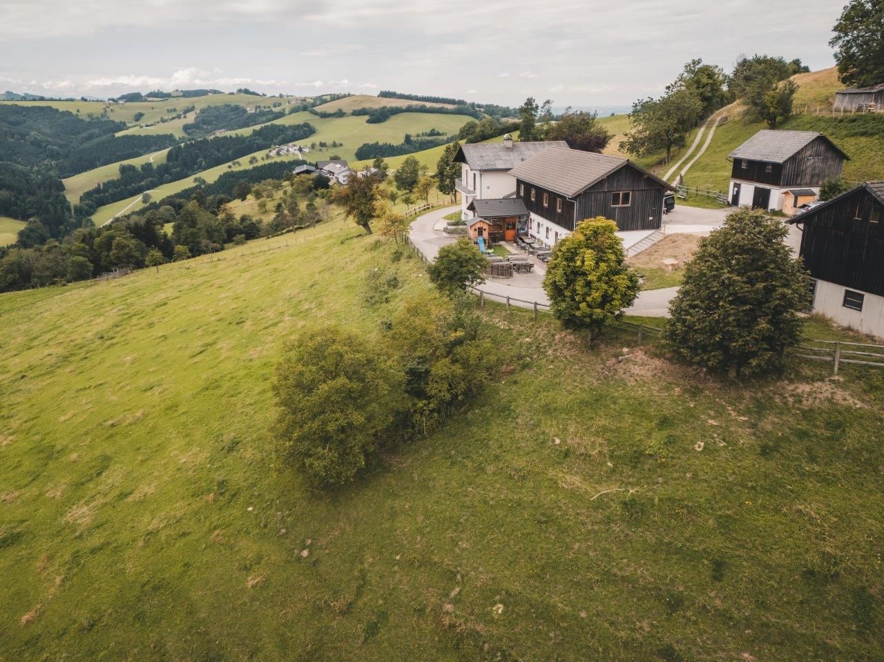 Moštové pohostinství Almhaus Hochkogel